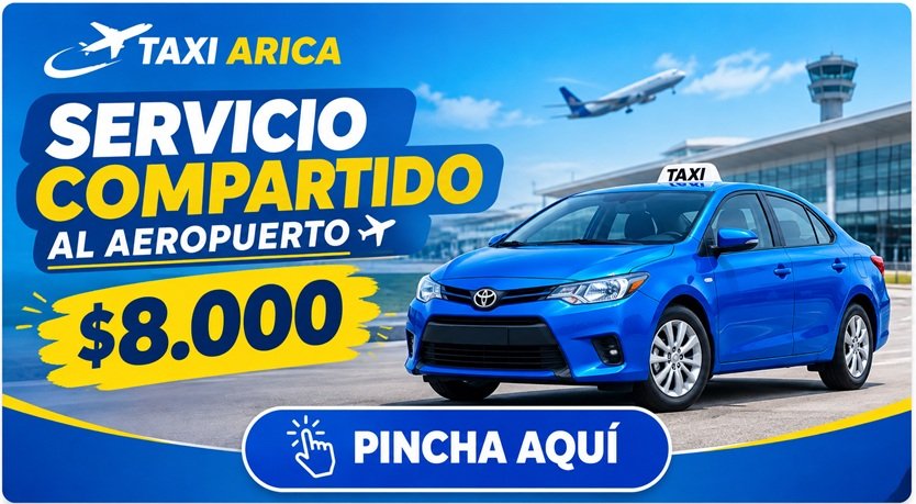 Reserva de traslados al Aeropuerto Chacalluta